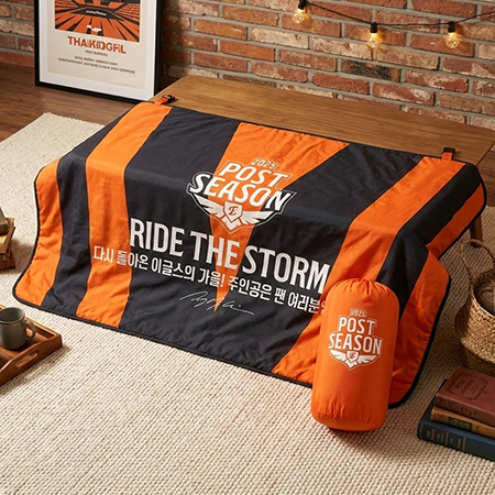 주문제작형 DTP전사 패딩담요+파우치 SET #4