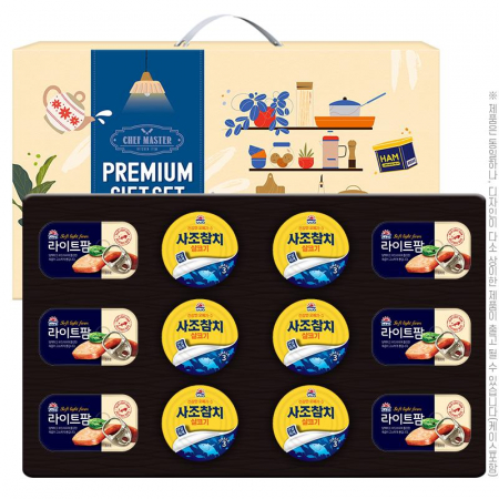명절선물세트 사조 혼합세트6-6호(참치6개/라이트팜6개) / 박스단위 무료배송 #2
