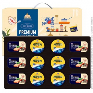 명절선물세트 사조 혼합세트6-6호(참치6개/라이트팜6개) / 박스단위 무료배송