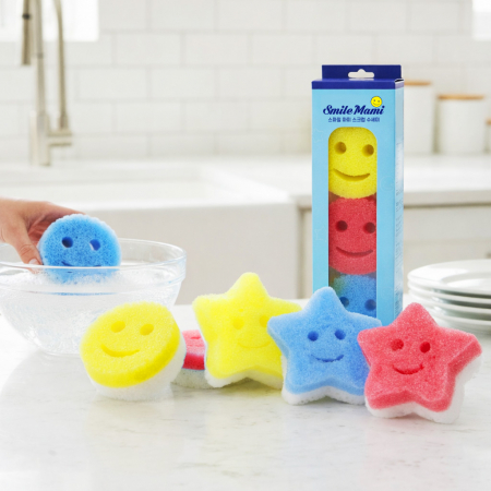 스마일 마미 스크럽 수세미 3P #2