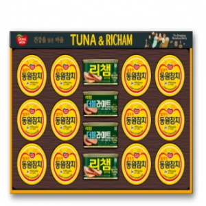 명절선물세트 동원참치 튜나리챔 100C호
