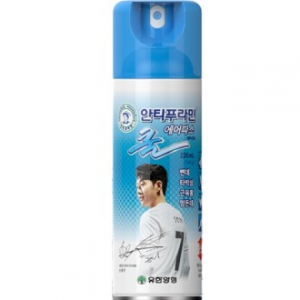 유한양행 뿌리는 안티푸라민 쿨파스 에어파스 손흥민에디션 220ml