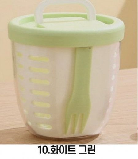 [인증제품] 그립 후르츠팟 과일통 런치박스 #4