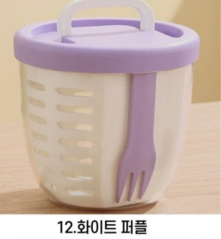 [인증제품] 그립 후르츠팟 과일통 런치박스 #6