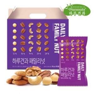 하루견과 패밀리넛 50입 세트
