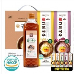 탑셰프 멸치육수410ml 구포국수(랜덤발송)2P(3종) UB