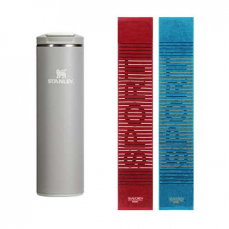 스탠리 트랜짓 플립탑머그 473ml+송월스포츠타올세트 #2