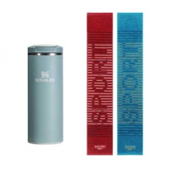 스탠리 트랜짓 플립탑머그 355ml+송월스포츠타올세트