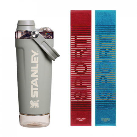 스탠리 액티브쉐이커텀블러591ml+컨테이너103ml+송월스포츠타올세트 #2