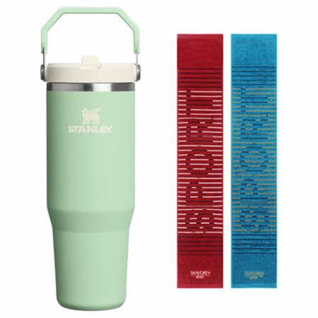 스탠리 아이스플로우 플립 텀블러 887ml+송월스포츠타올세트 #3