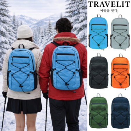트래블잇 프리미엄 에어 폴딩백팩 PAB-02 초경량 등산가방-스카이 #2