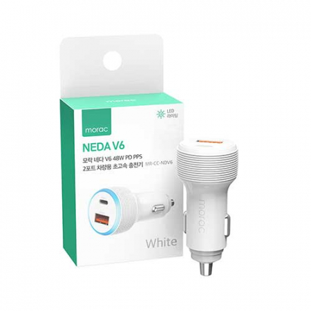 모락 네다 V6 48W PD PPS2포트 차량용 고속 충전기 #3