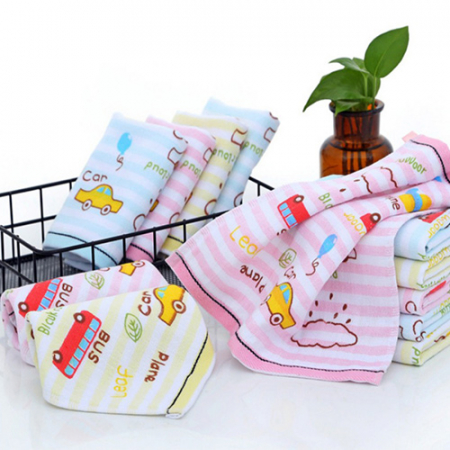 파스텔 순면 주방수건 어린이집 유치원 고리수건 Y2605 #2