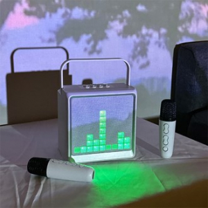 파인큐브 블루투스 휴대용 노래방기계 세트 30W 고출력 WAVE