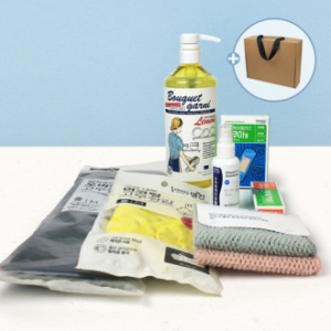 주방세제 고무장갑 마데카솔연고 밴드 7종세트