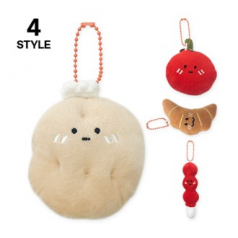 토마토 감자 빵 음식 인형 키링