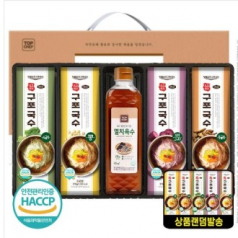 탑셰프 멸치육수410ml 구포국수(랜덤발송)4P(5종) UB