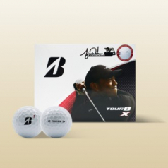 브리지스톤 TOUR B X 12구 골프공 타이거우즈 리패키지 에디션