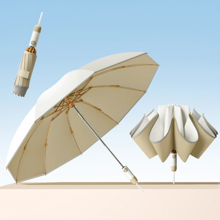 캔디팝 거꾸로 컬러암막3단자동우양산(암막코팅) #9