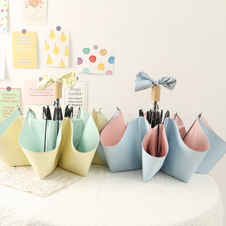 삼색컬러암막3단수동우양산 #4