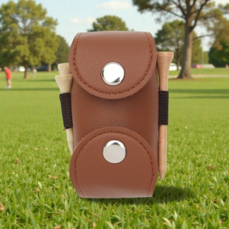 가죽 골프 티 홀더 (판촉용) #2