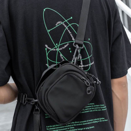 반원형 숄더백 부담없는 초미니 사이즈 여권 크로스백 #2