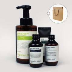 Nard 포밍 핸드워시 500ml+핸드크림+바디워시+바디로션