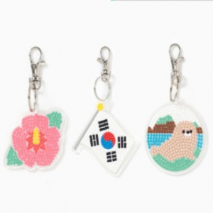 보석십자수 열쇠고리 키링 DIY 만들기 세트 키트