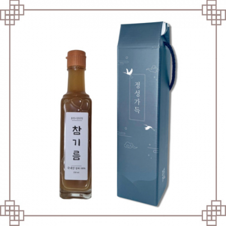 홍천시골된장 국산 참기름 들기름 선물세트 #2