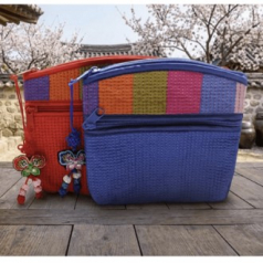 동전지갑 전통용돈지갑 세뱃돈지갑 누빔파우치 파우치 전통파우치