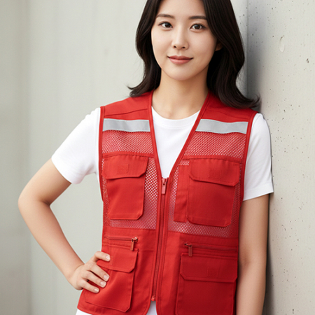 NSCAP NS-안전조끼 원단 망사 #7