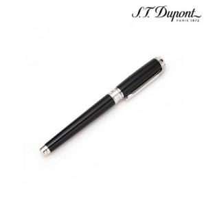 [ST듀퐁] 17 뉴라인D 수성펜 블랙팔라디움 RB미듐 CB412100M (No.21)