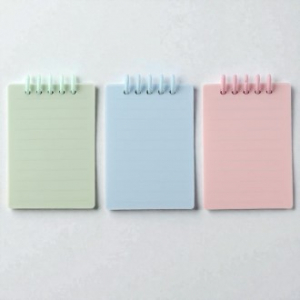 루즈링 수첩 4p세트 80매 3color