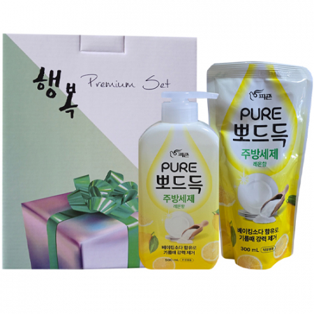 피죤 퓨어뽀드득 주방세제2종세트 #2