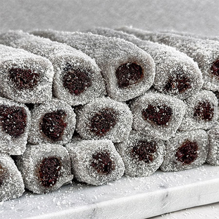 40년전통 리만월 돌돌떡 수제 백미/단호박/쑥/흑임자 600g #2