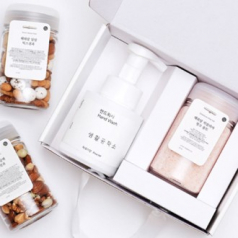 생활공작소 핸드워시 + 오복 핑크소금세트