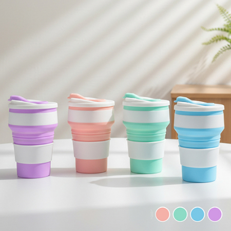 트레블 접이식 실리콘 텀블러 350ml #2