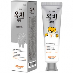 오스템 옥치 치아미백치약 105g 구취케어 잇몸 입냄새 구강청결 치태제거 클로브민