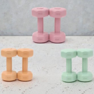 파스텔 육각 아령세트 1kg // 색상선택