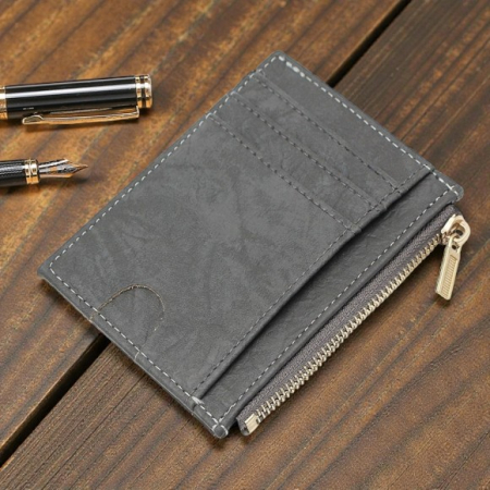 스페셜 인조가죽 카드지갑(그레이) #2