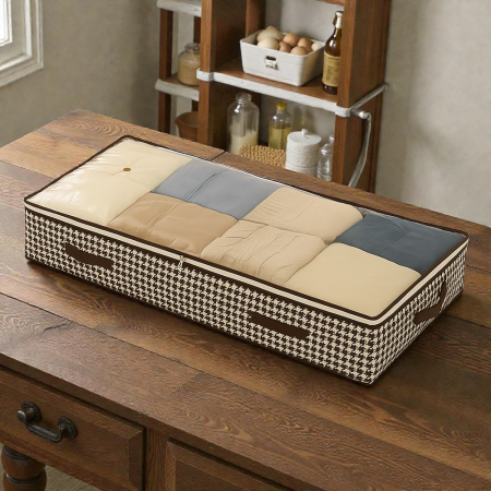 언더베드 리빙박스(100x48cm) (체크) #2