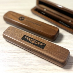 우드 각인 필함 고급펜케이스