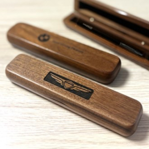 우드 각인 필함 고급펜케이스