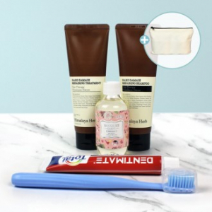 Nard 튜브형 샴푸+트리트먼트 부케가르니 바디워시 여행용세트 5종