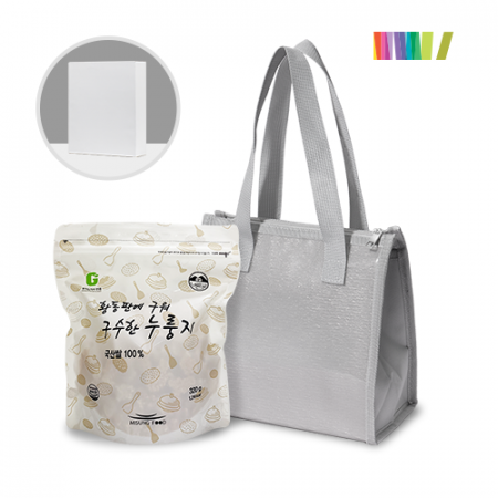 세트)누룽지320g + 컬러팝PVC 보냉백 #3