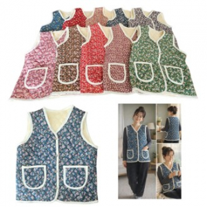 [할머니조끼(고급형)-랜덤]김장조끼/방한조끼/개별OPP포장/랜덤발송