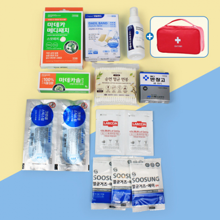 마데카솔  프리미엄 구급파우치 13종 세트 #2