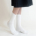 국산양말 여성 2올 무지 장목 양말