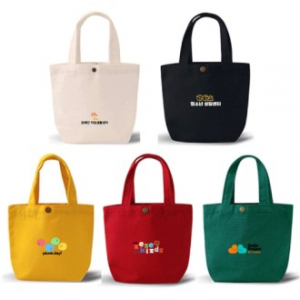 칼라 에코백 캔버스백 캔버스가방 미니에코백 에코가방 무지 학원가방 손가방 보조가방