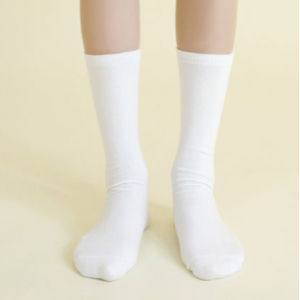 국산양말 무지 롱롱 긴목양말